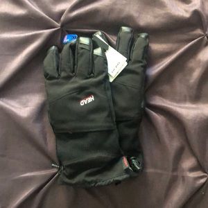 Black Ski Gloves